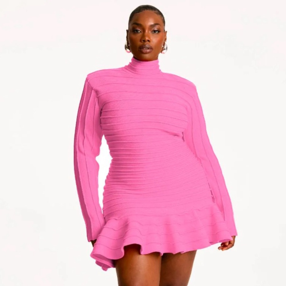CLARISSA MINI KNIT DRESS
